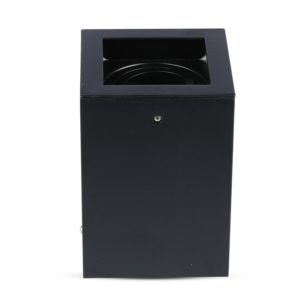 GU10 Adattatore per Faretti Quadrato Nero