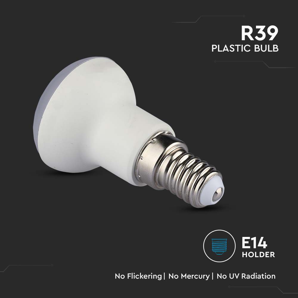 LED Bulb - SAMSUNG CHIP 2.9W E14 R39 Plastic 3000K img 1