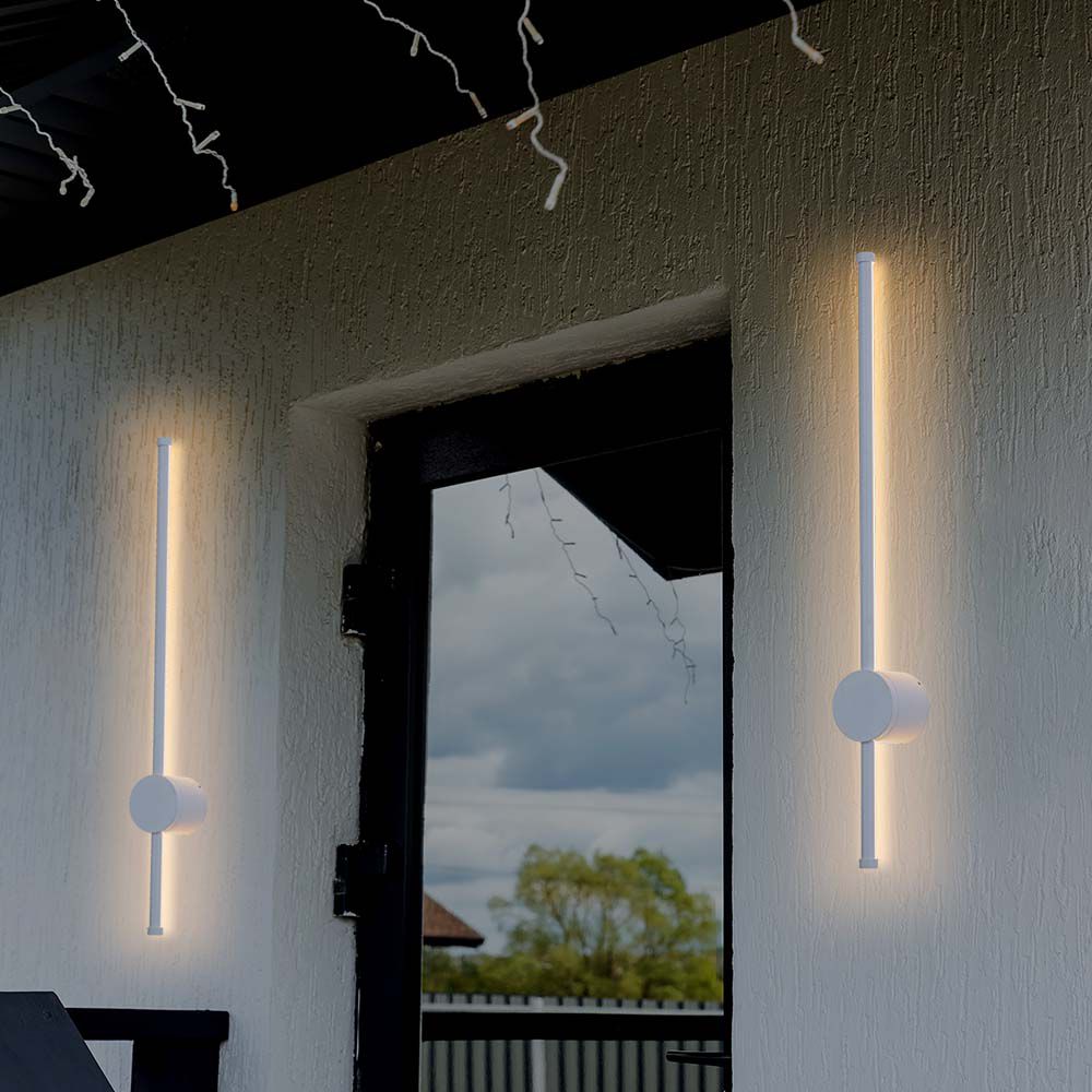 Lampada LED da Muro 12W Colore Bianco 3000K IP65