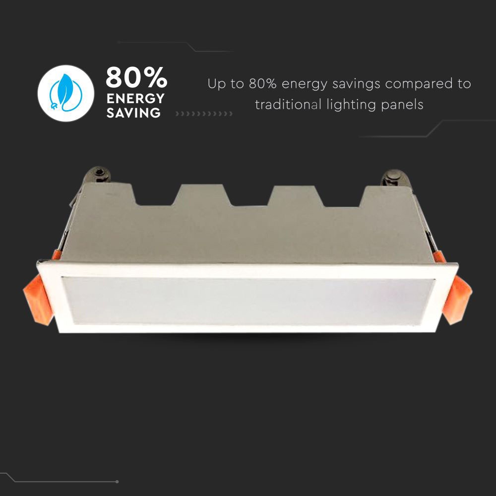 10W LED Corpo Lineare Bianco Luce Bianco Caldo img 1