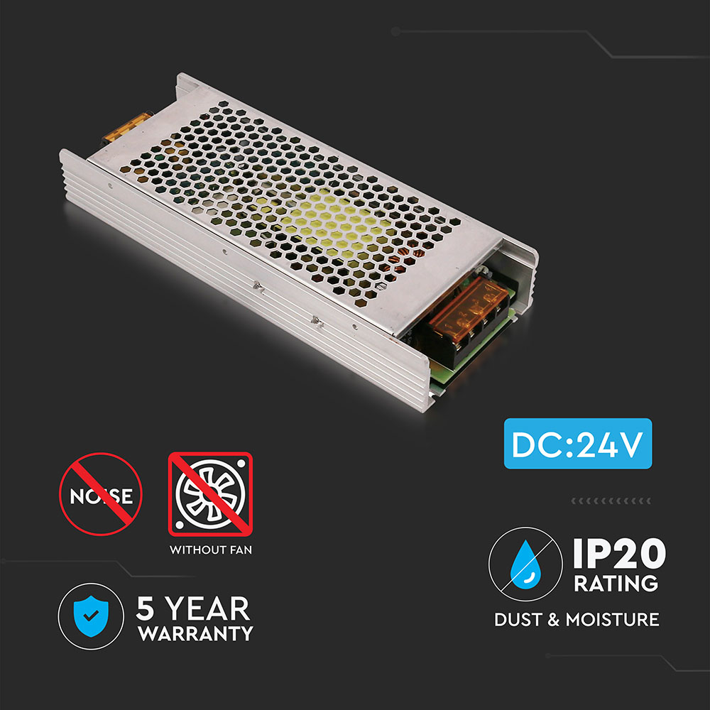 Alimentatore Slim 360W 24V 15A IP20