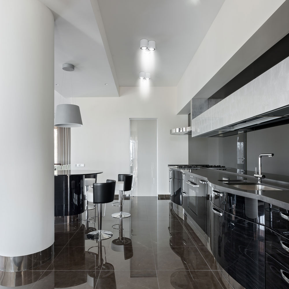 GU10 Adattatore per Faretti Rotondo Bianco