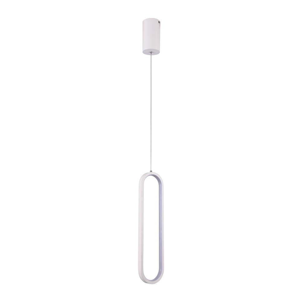 13W LED Hanging Lamp 40CM 4000K White Body