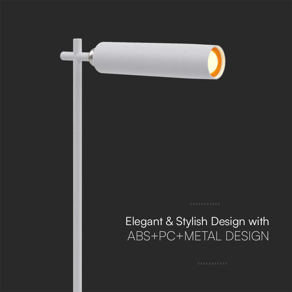 3W LED Magnetic Table Lamp 4000K White Body