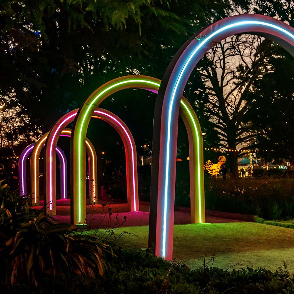 Kit Strip LED SMD2835 con Pannello Solare 1.2W/m RGB IP67