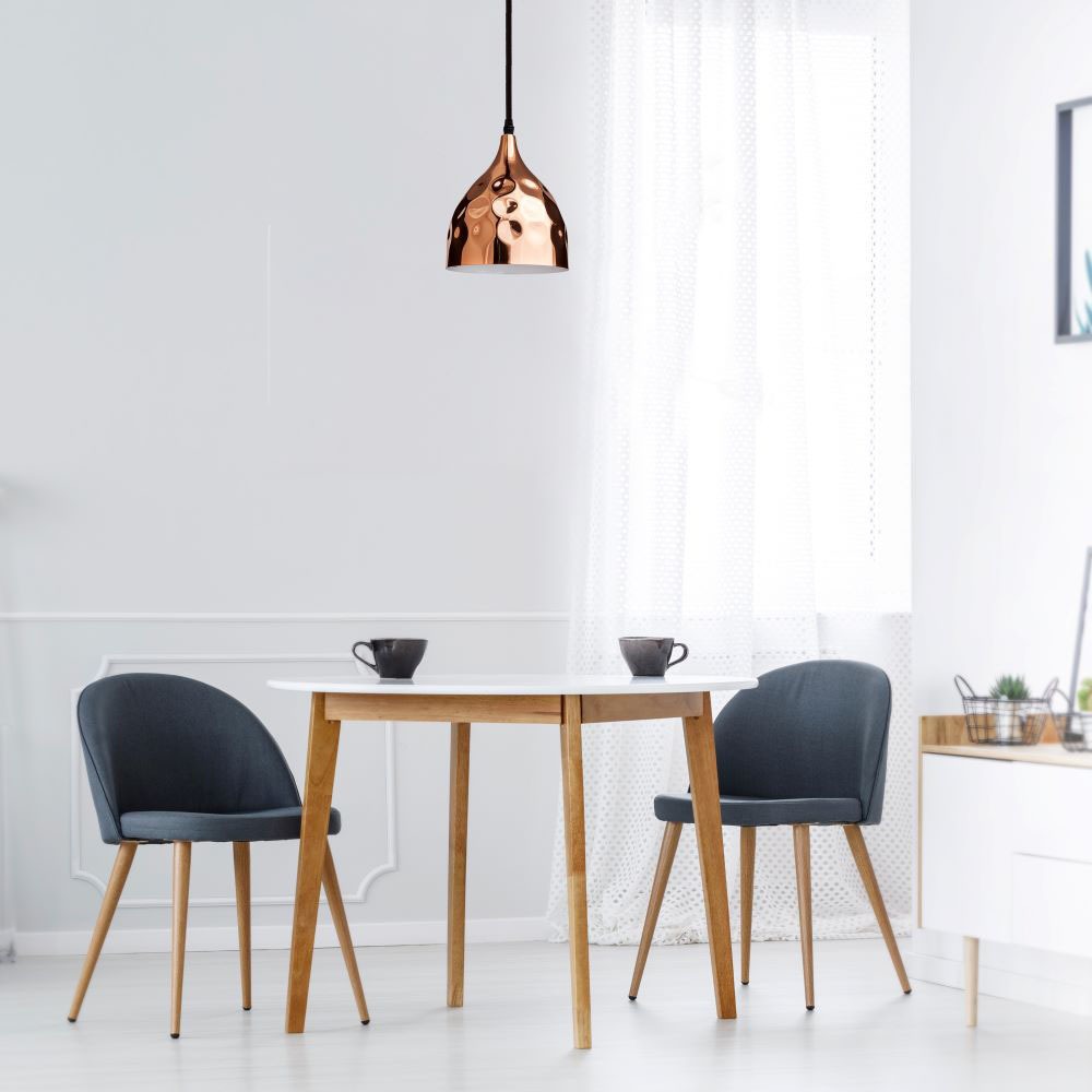 Lampadario con Portalampada Rame Lacrima __170 img 2