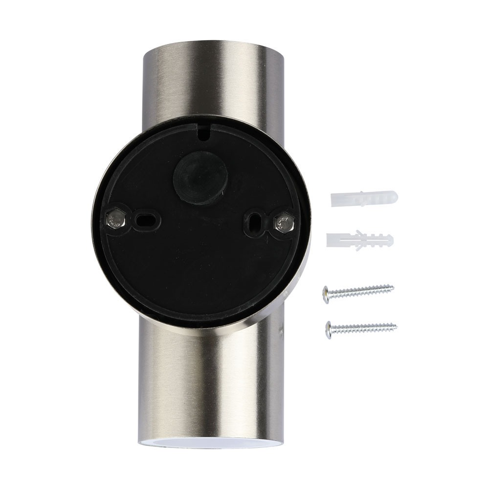 Portafaretto da Muro GU10 in Acciaio corpo a 2 Uscite img 3