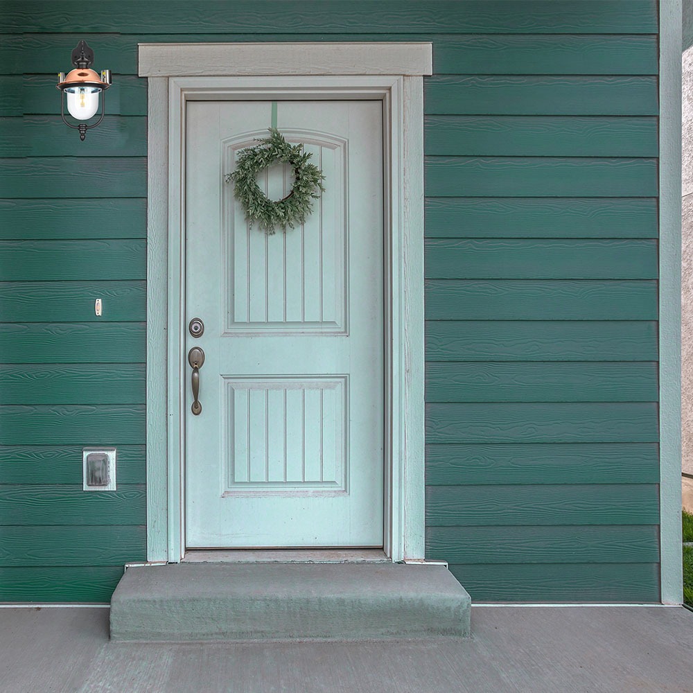 Garden Wall Lamp 1 x E27 Nero Facing Down