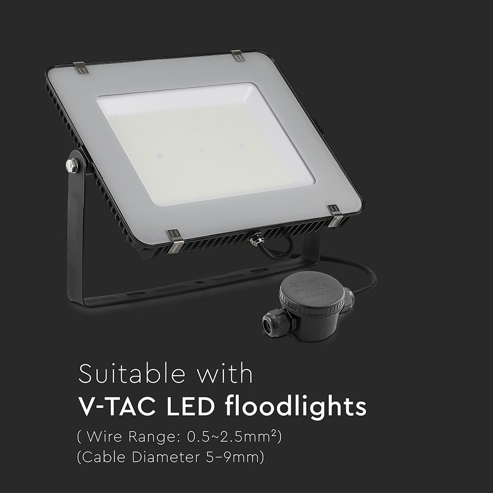 3 PIN Terminal Block Black 5-9mm IP66 img 2