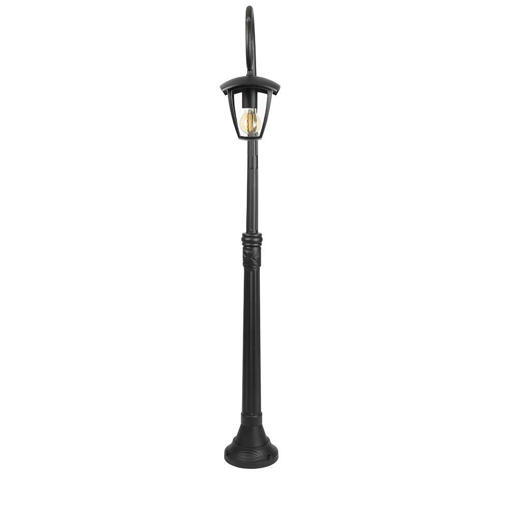 Lampada Giardino 1xE27 1365mm IP44 Nero img 2