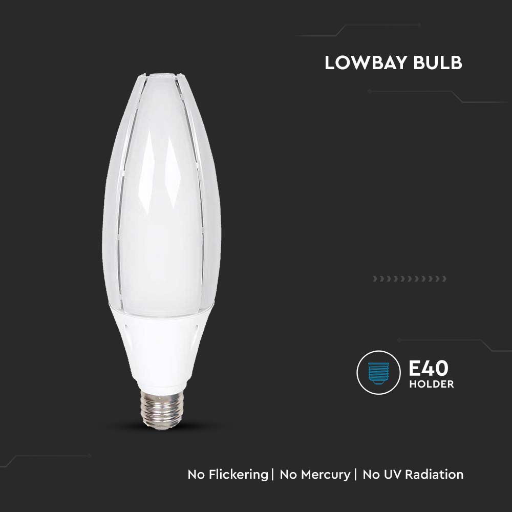 LED Bulb - SAMSUNG CHIP 60W E40 Olive Lamp 6400K