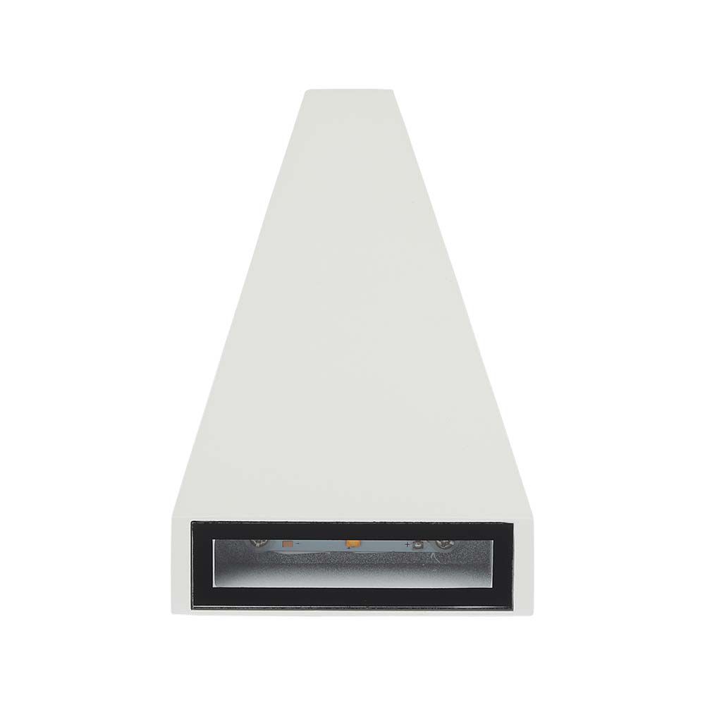 Lampada LED da Muro Doppio Fascio Luminoso Colore Bianco img 2