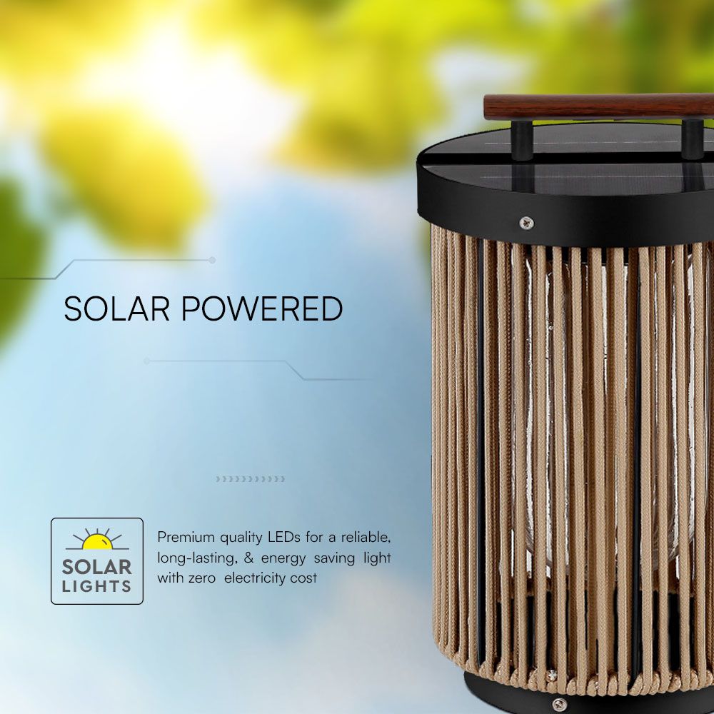 2.4W Solar Lawn Light 3000K