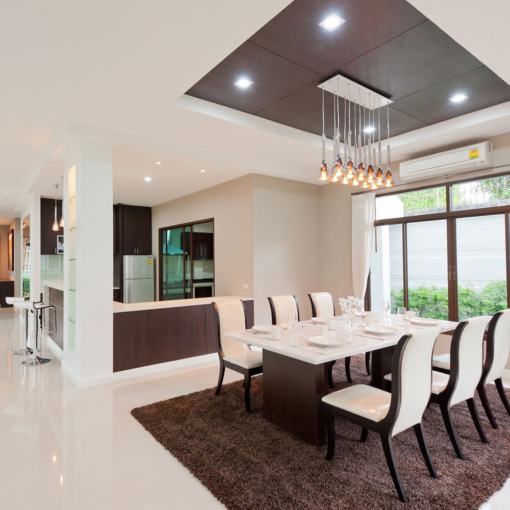 GU10 Fitting Square White img 1