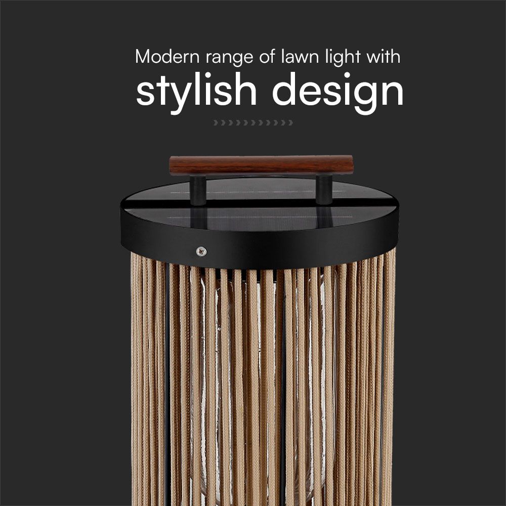 2.4W Solar Lawn Light 3000K img 2