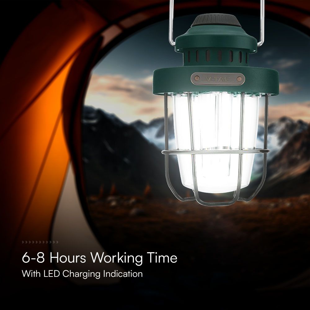 3W SMD Work Campaign Rechargeable Light Dimmable IP44 img 4