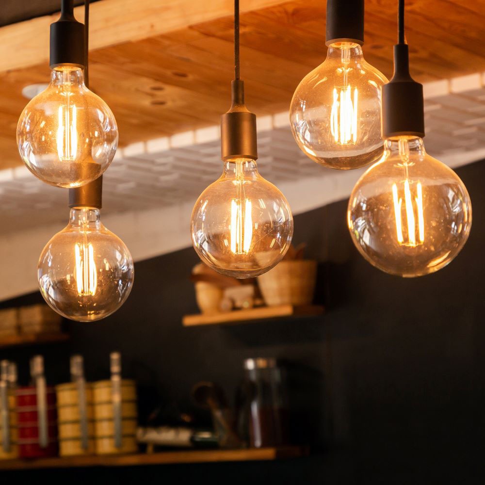 Lampadario con Portalampada Viola