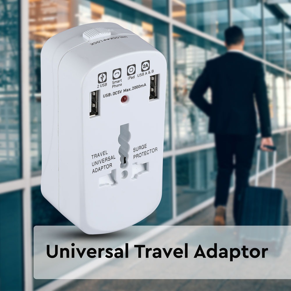 Adattatore universale Protezione da sovraccarico USB 2A