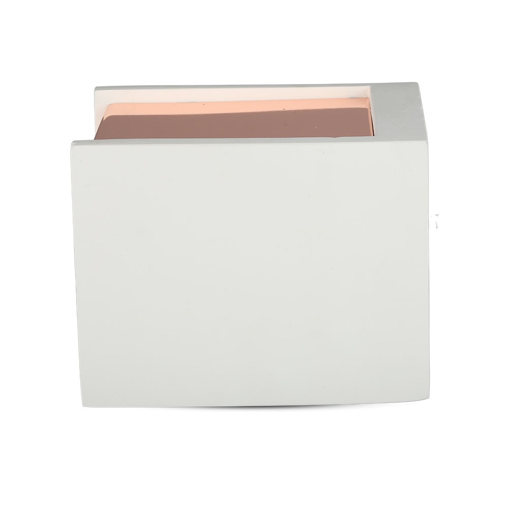 GU10 Fitting Gesso Surface Matt Rose Gold Bottom Quadrato img 5