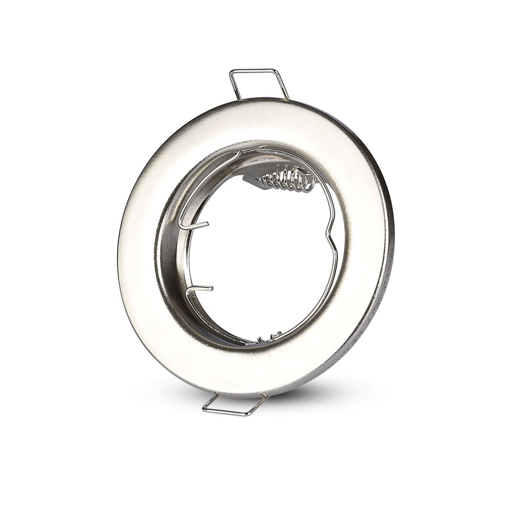 GU10 Rotondo Corpo Faretto Satin 2 pz/scatola