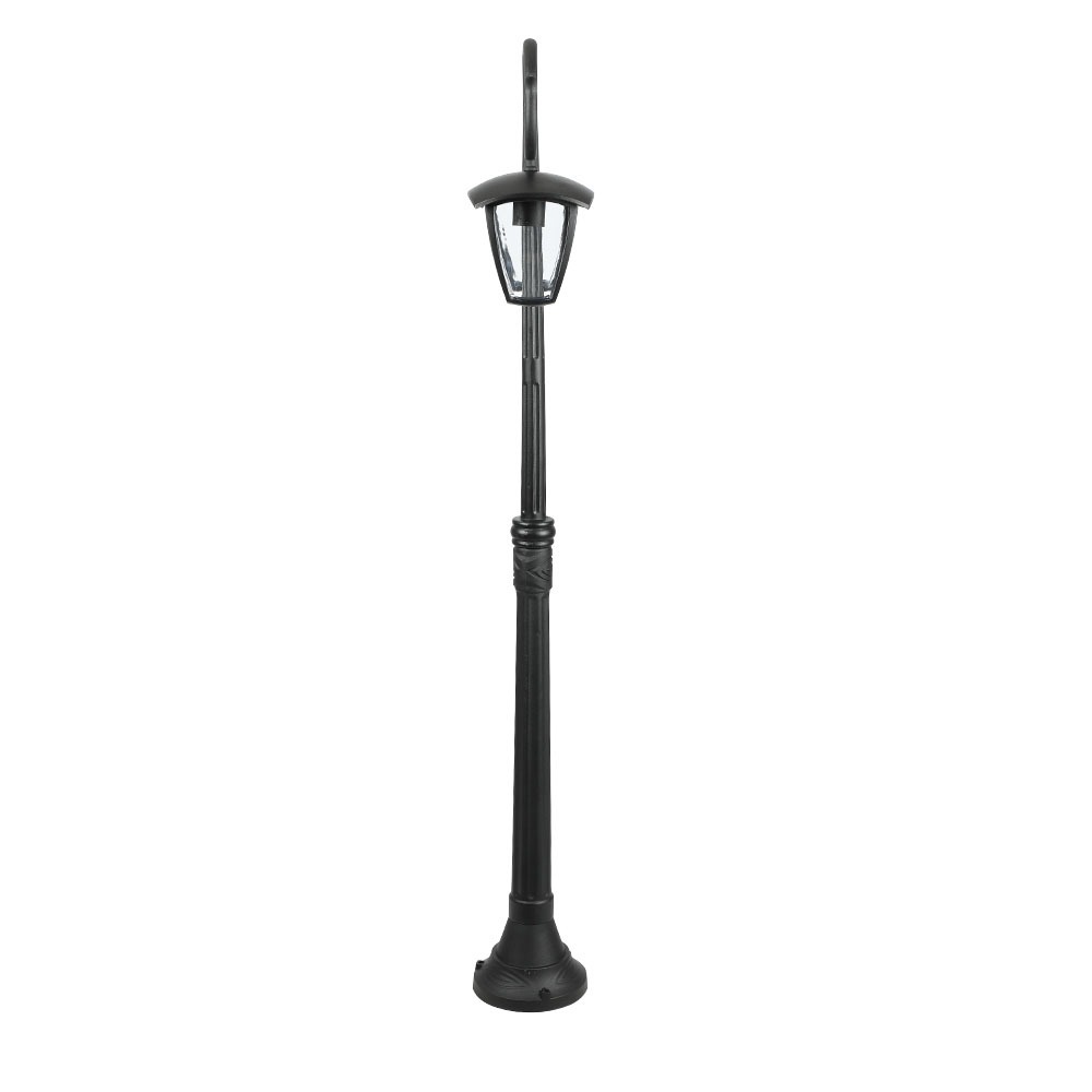 Lampada Giardino 2xE27 1410mm IP44 Nero img 1