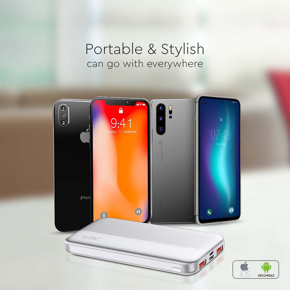 Power Bank 10.000 mAh Colore Bianco img 3