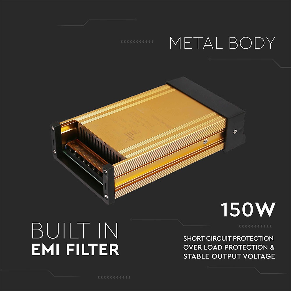 LED Alimentatore 150W 12V IP45 img 1