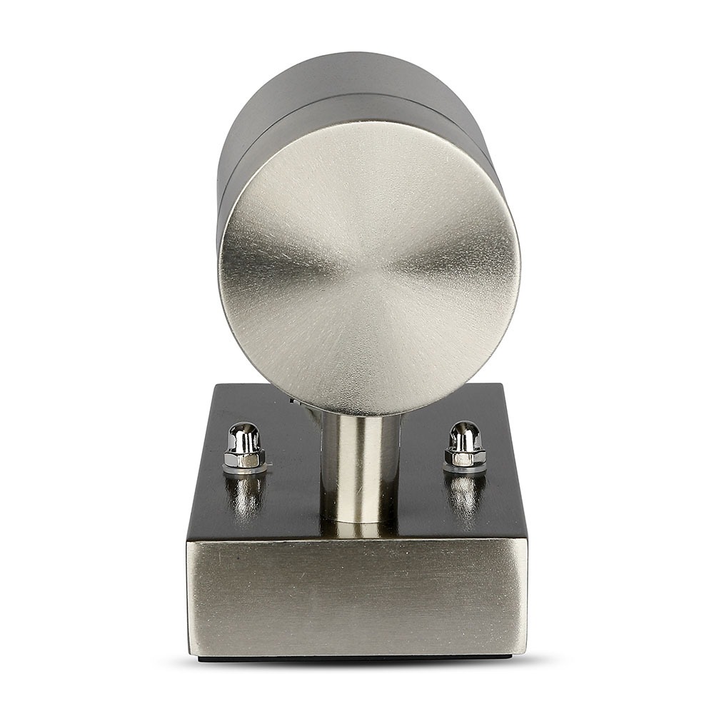 Portafaretto da Muro GU10 con Sensor in Acciaio corpo a 1 Uscita img 3