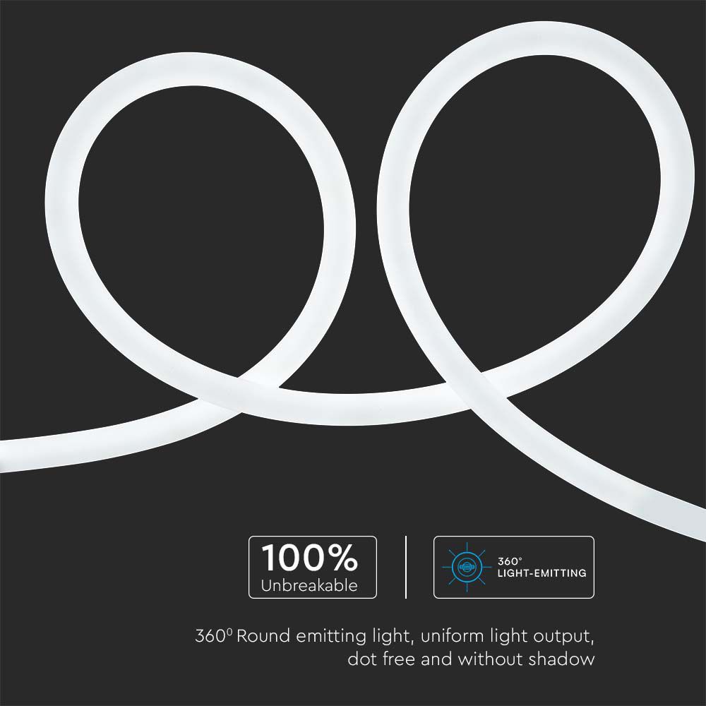 Neon Flex 12W/m Bobina 10m 24V img 3