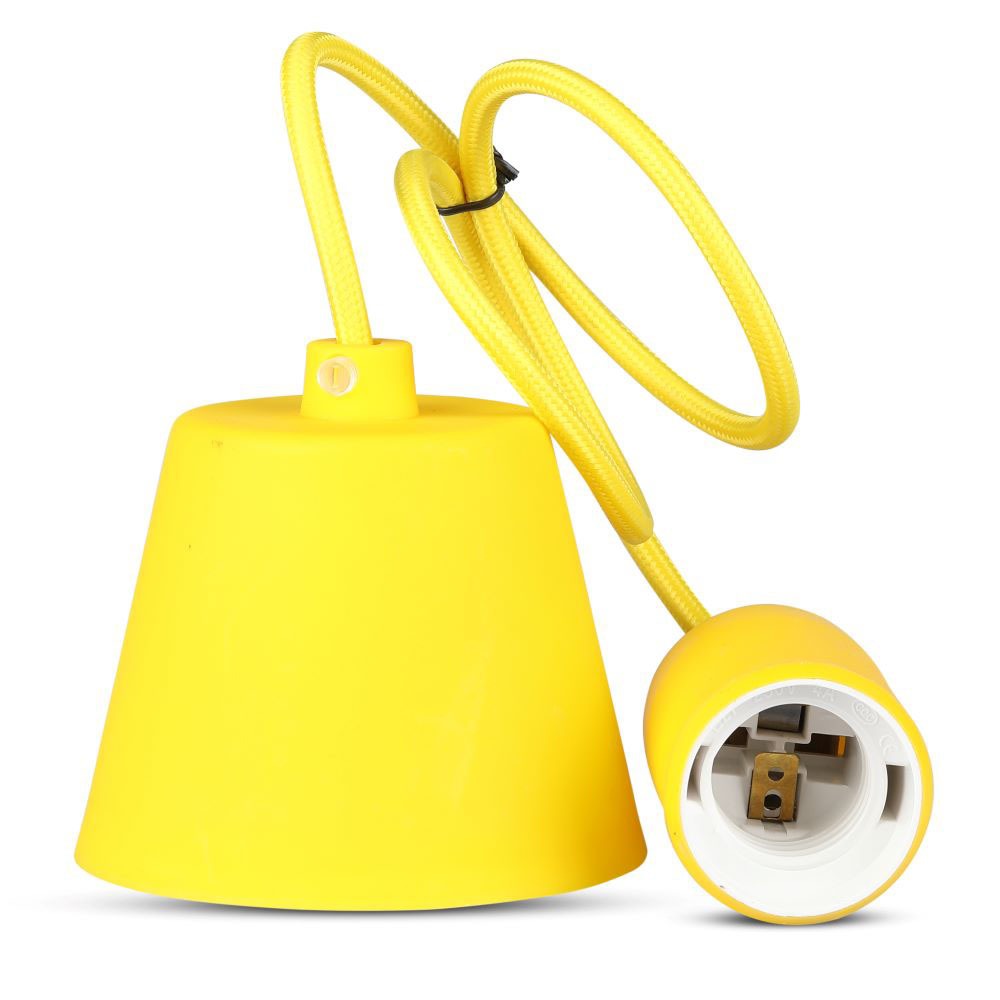 Lampadario con Portalampada Giallo img 1