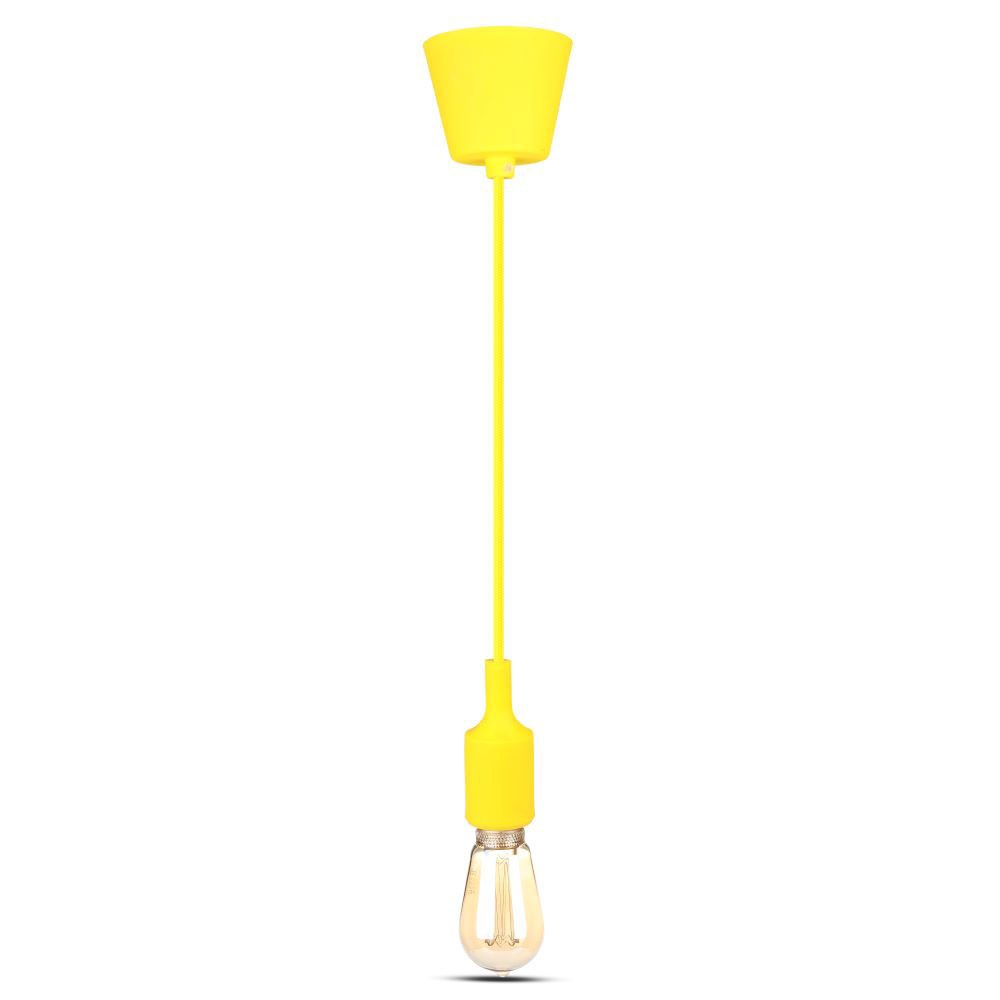 Lampadario con Portalampada Giallo img 2