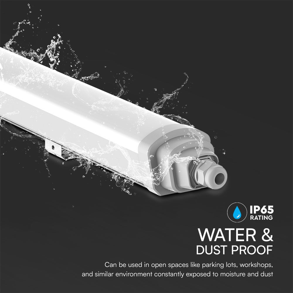 LED Waterproof Lamp SAMSUNG CHIP GT Series 600mm 18W 4000K 120LM/WATT Quick Connection img 2