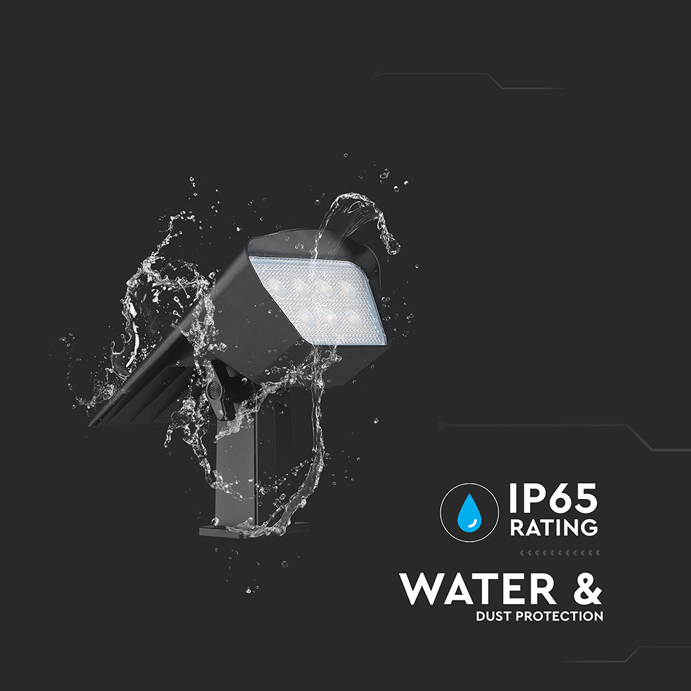 1.3W LED Solar Spike CCT Adjustable IP65 img 3