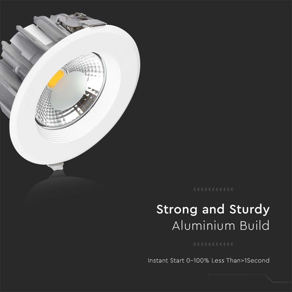30W LED COB Downlight Reflector A Round 6000K