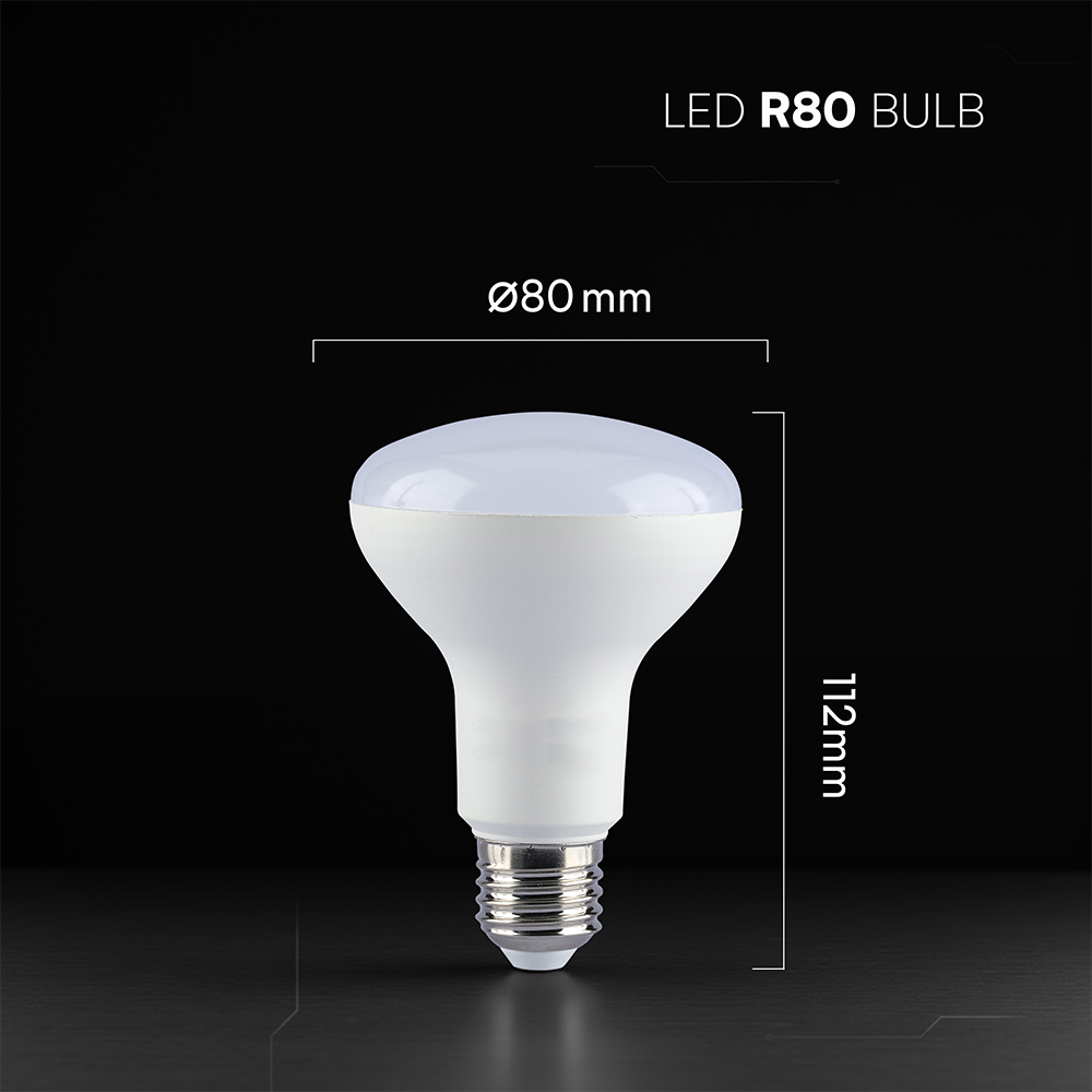 11W LED Bulb E27 R80 Plastic CREE CHIP 4000K
