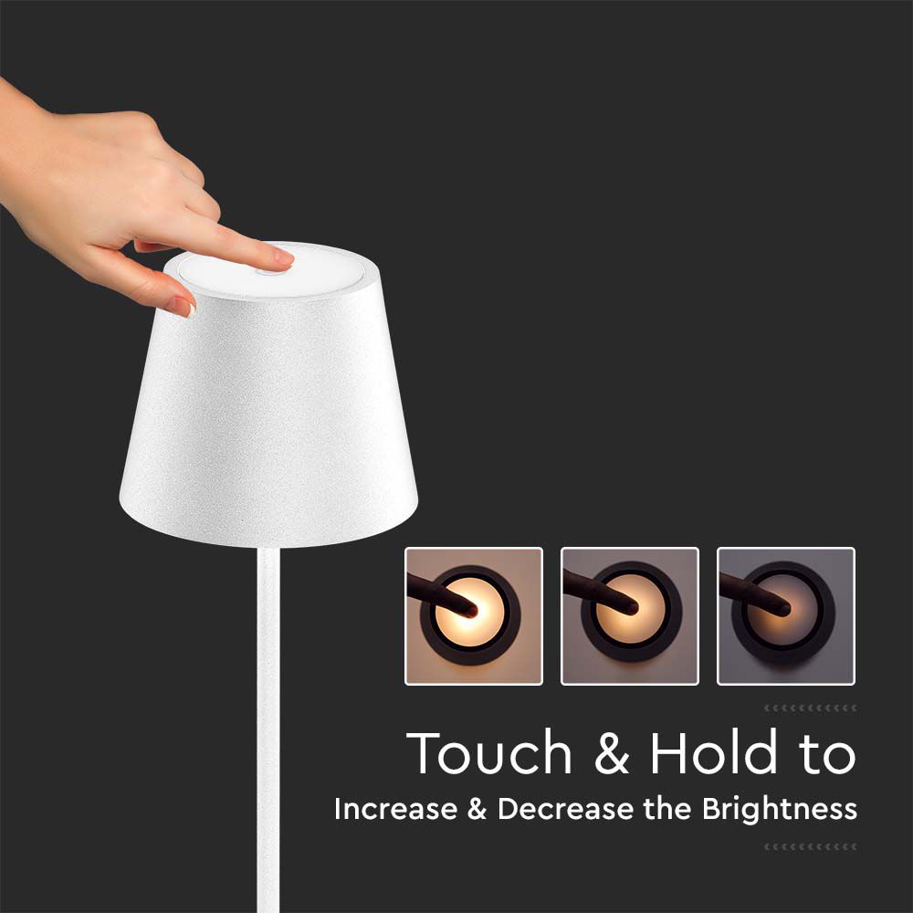 4W LED Lamp White Body 3000K IP54 img 3