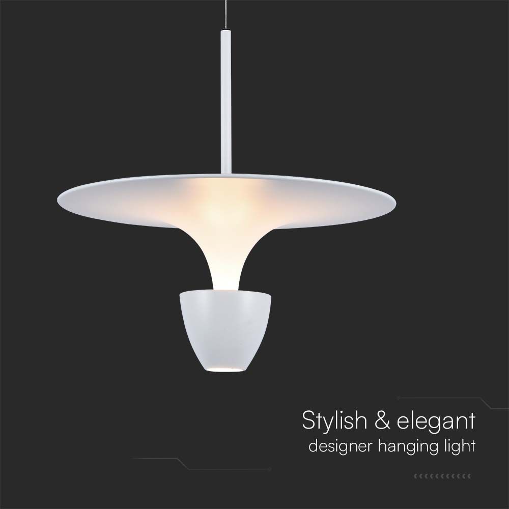 9W LED Designer Hanging Lamp (30*300*1370MM) White 3000K Adjustable Height img 1