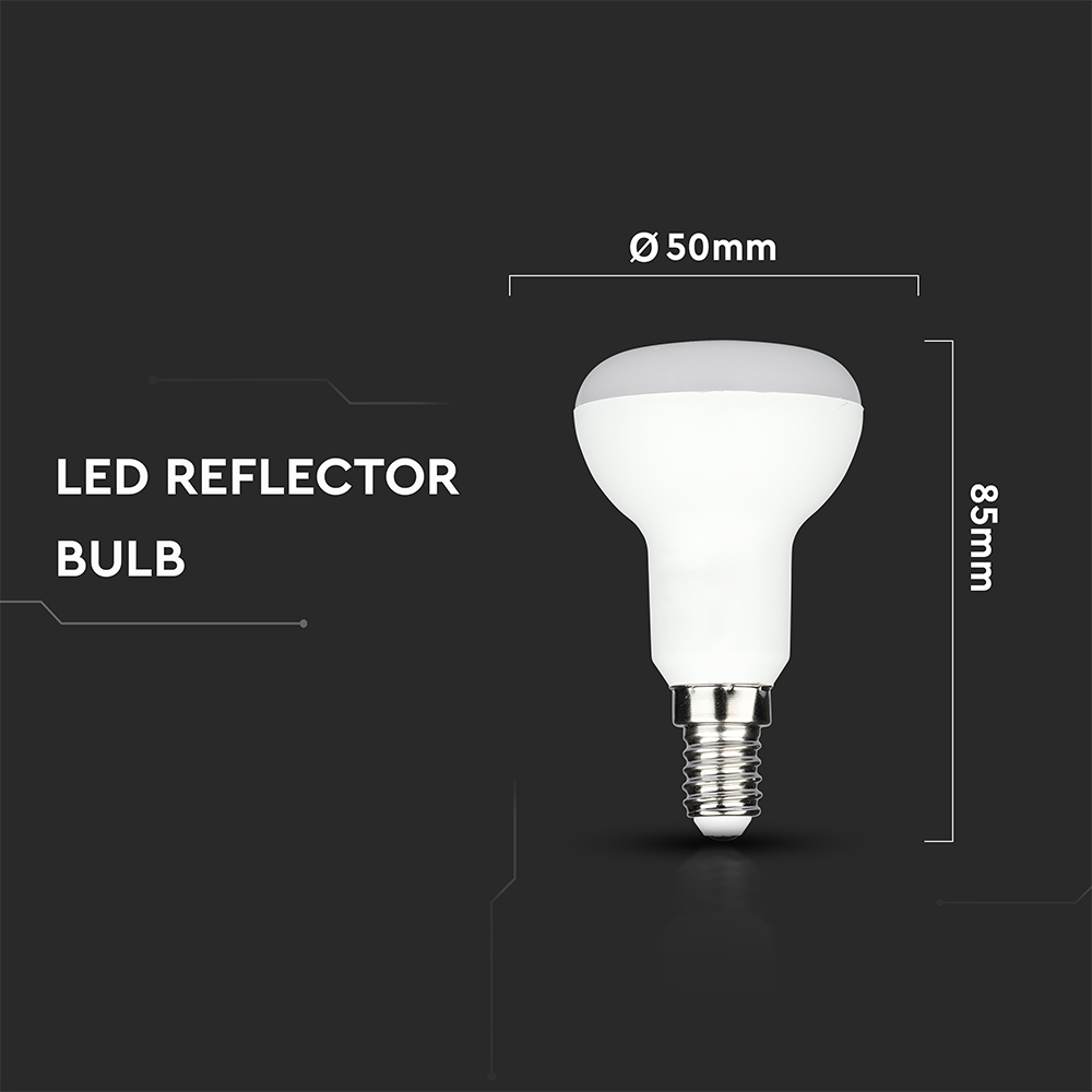 LED Bulb - 4.8W E14 R50 4000K