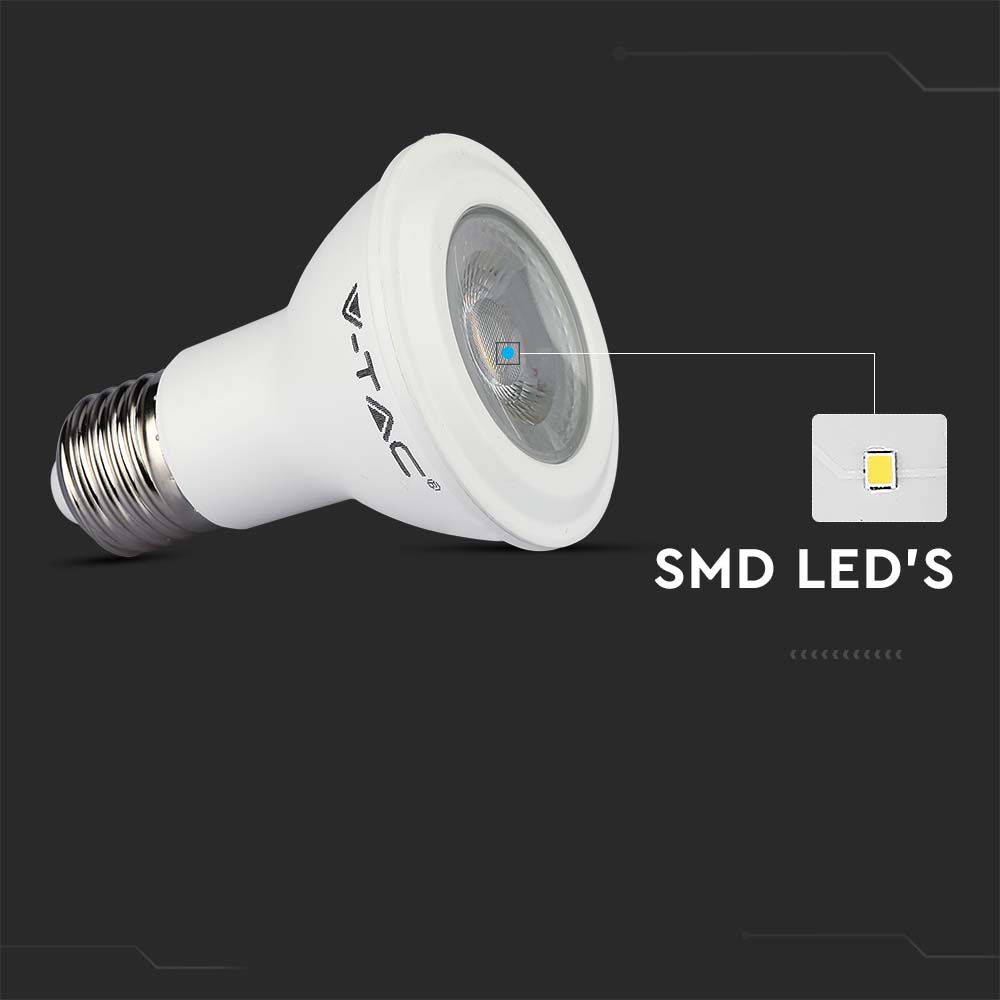 LED - SAMSUNG CHIP 5.8W E27 PAR20 Plastic 4000K