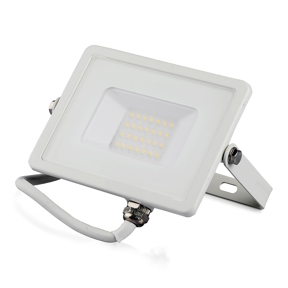 20W LED Proiettore SMD SAMSUNG Chip Corpo Bianco 6400K img 4