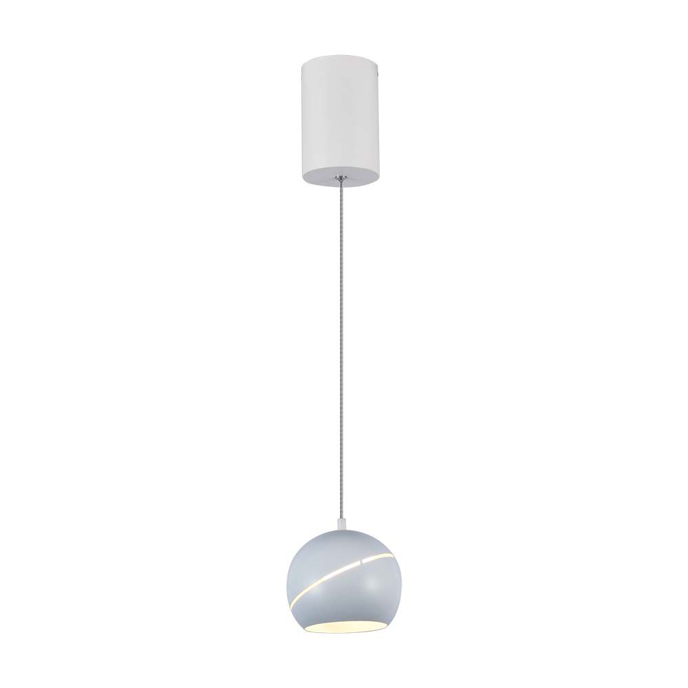 Lampadario LED a Sospensione 8.5W a Forma di Campana Colore Bianco 12*160cm Regolabile Touch On/Off
