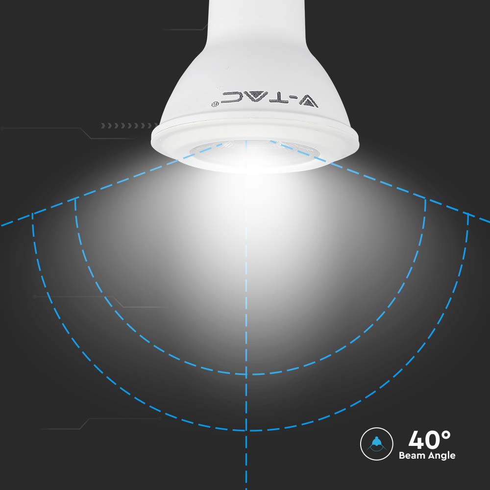 LED - SAMSUNG CHIP 5.8W E27 PAR20 Plastic 4000K img 2