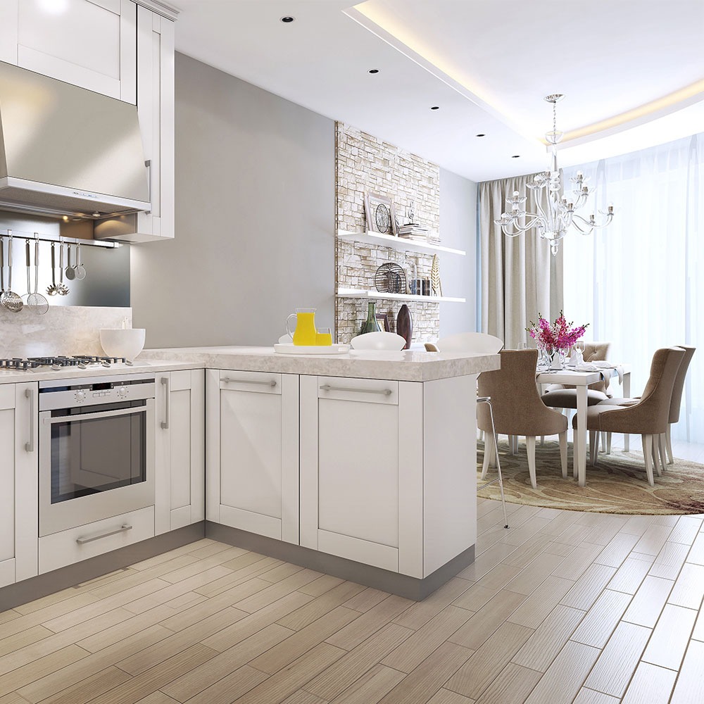 GU10 Corpo Faretto Rotondo Nichel satinato