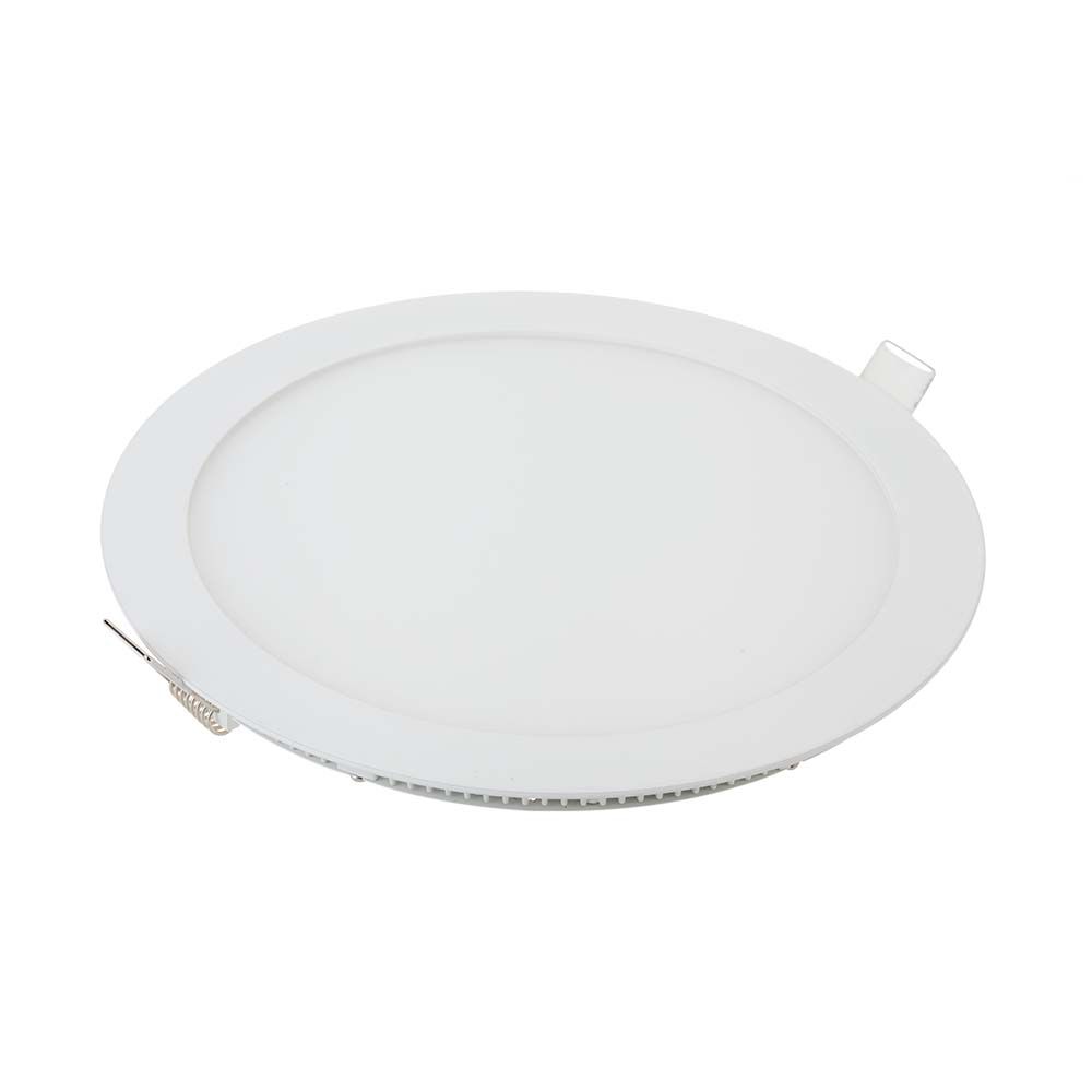 22W LED Slim Panel Light Round 4000K