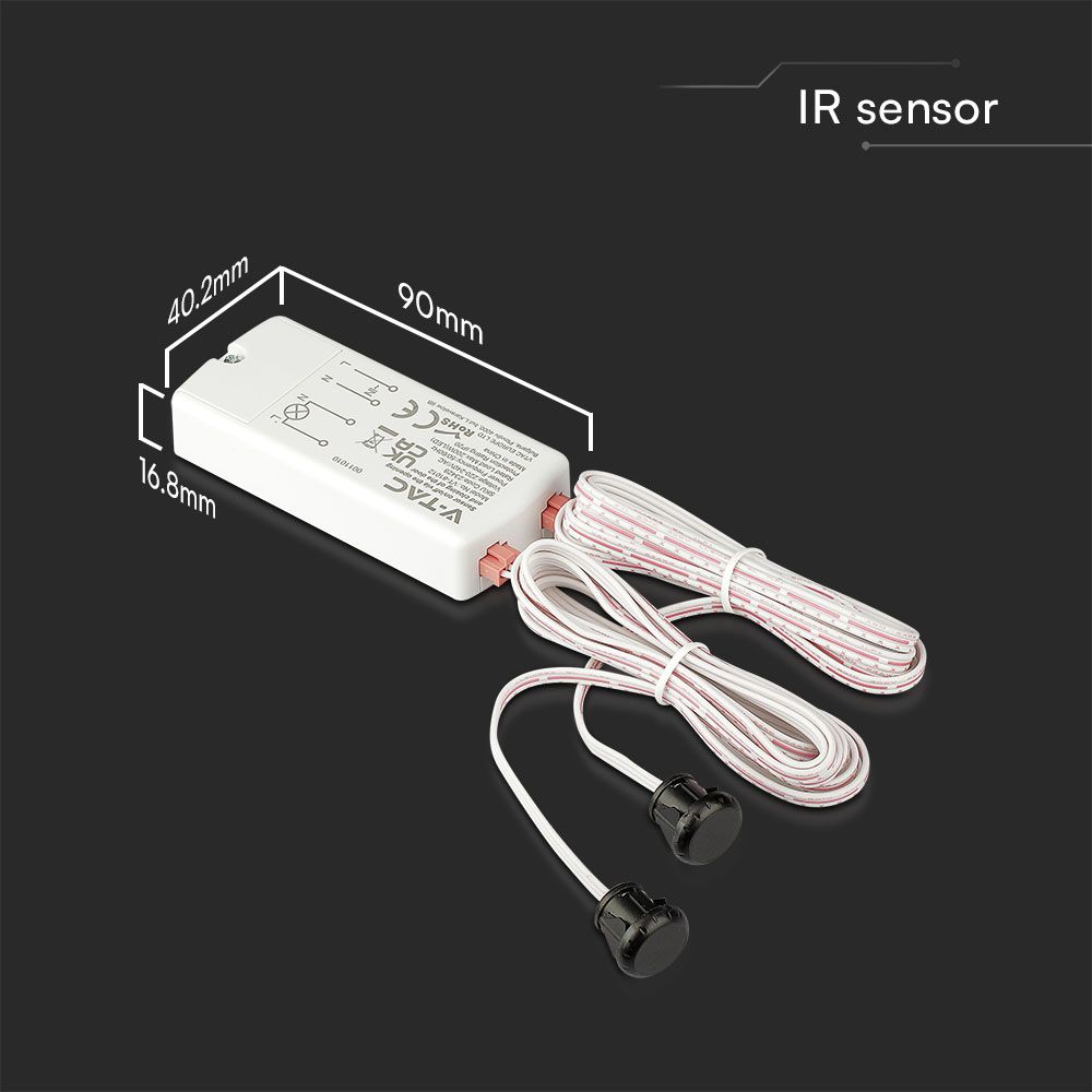 IR Sensor Up To 200W 220-240V/AC White body