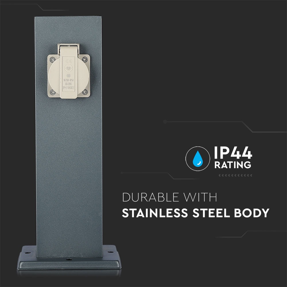 Presa doppia da giardino IP44