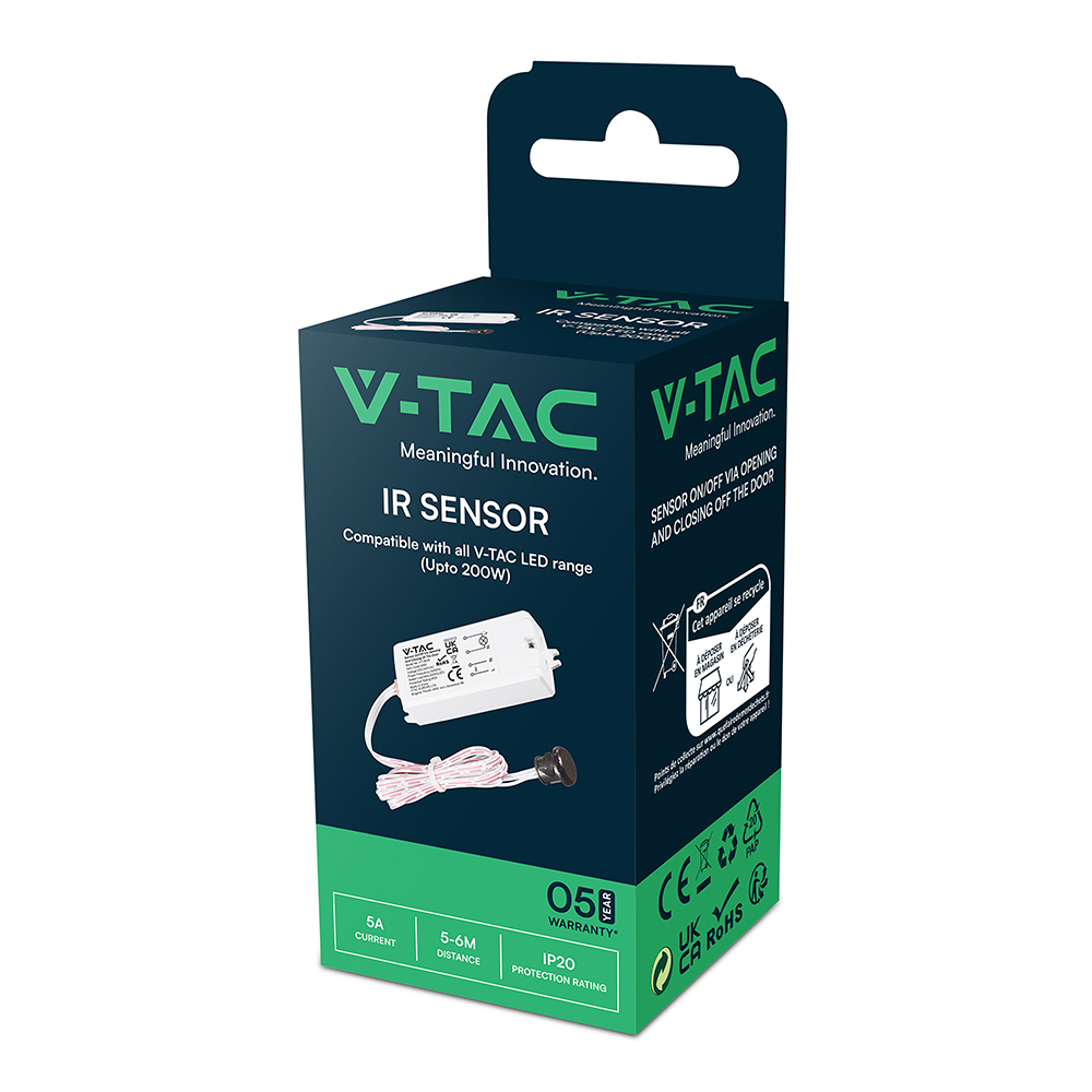 Sensore di movimento ON/OFF Reazione porta