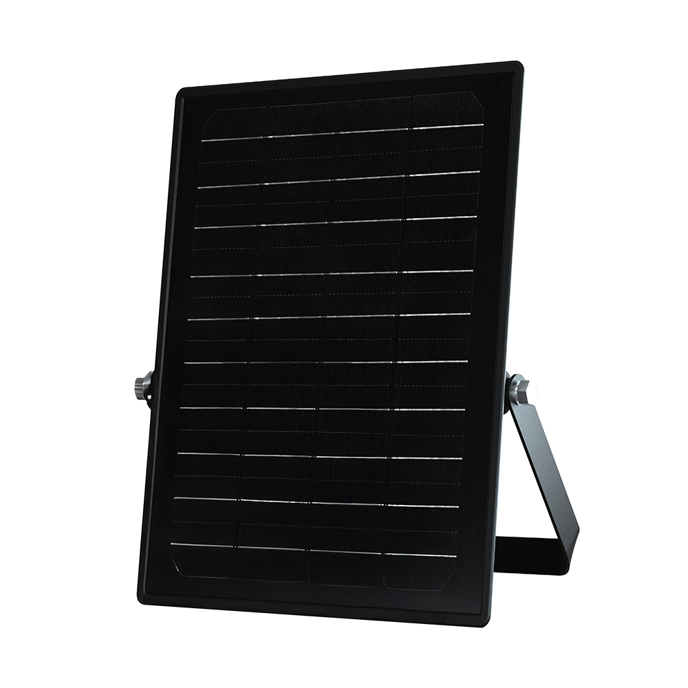 10W LED Solar Faro LiFePo Battery 3.7V Black CCT 4000K6000K img 1