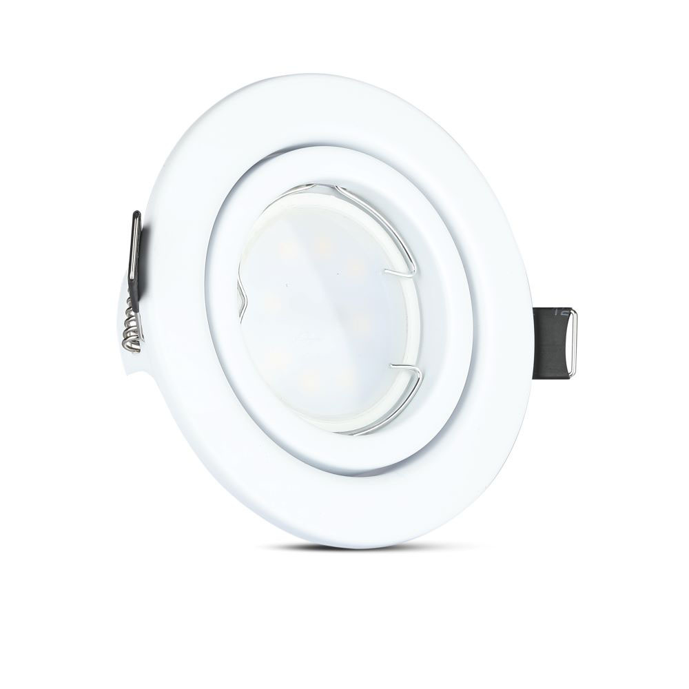 Faretto a LED GU10 con attacco bianco 6400K 3 pezzi / pacco img 1