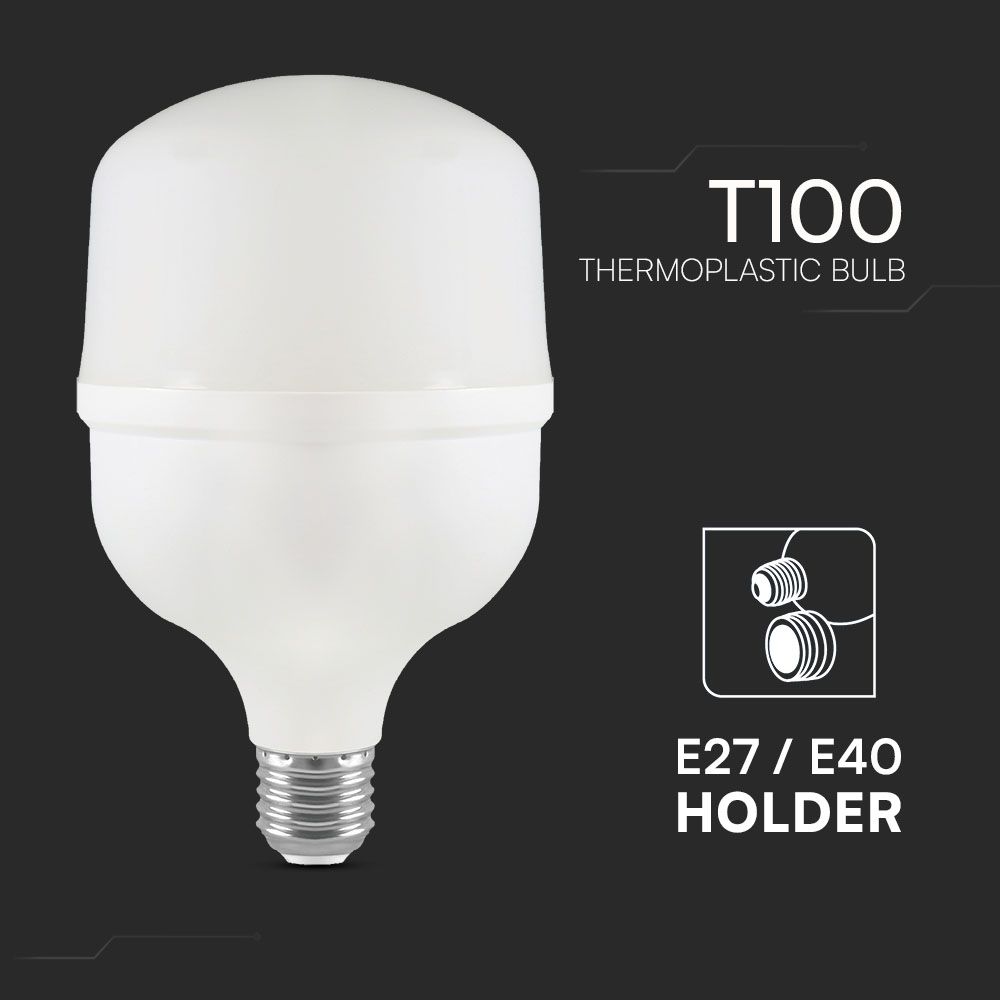 LED Bulb - 30W Plastic T100 4000K img 1